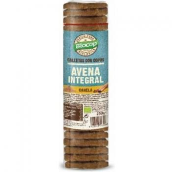 Galletas de Avena Integral con Canela 250g Biocop Bio