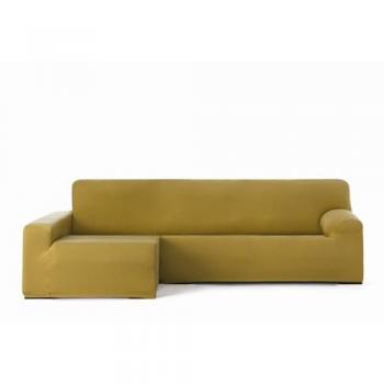 Funda para chaise longue de brazo largo izquierdo Eysa BRONX Mostaza 170 x 110 x 310 cm