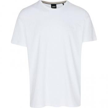 Camiseta Mix & Match blanco BOSS para hombre con cuello redondo y logo T-Shirt R