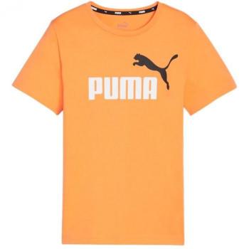 Camiseta Puma Essentials+ Niño Algodón Naranja Deporte