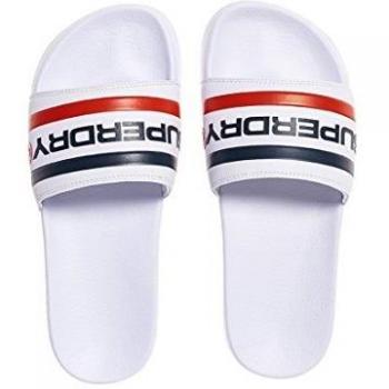 Superdry Retro Colour Block Slide, Chanclas para Hombre,