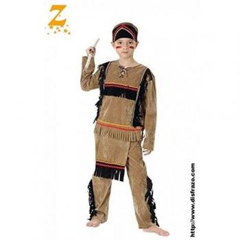 Fyasa 706082-t01 Disfraz de indio, Tamaño infantil