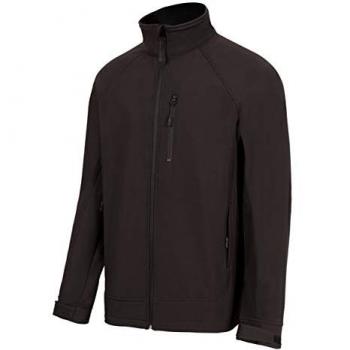 Cazadora Soft Shell Multibolsillos Velilla Negra Serie 206005