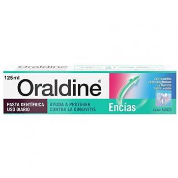 Oraldine Encías Pasta de Dientes de Uso Diario, Protege Contra la Gingivitis, Sabor Menta - 125 ml