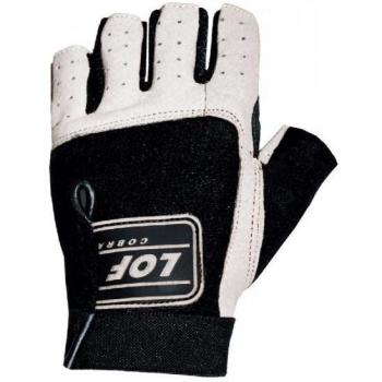 Lof Cobra Guantes de Fitness, Mujer, Blanco, L