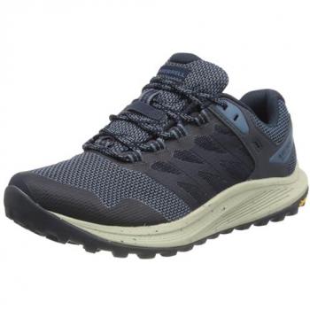 Zapatillas de Senderismo Merrell Nova 3 GORE-TEX para Hombre, Color Azul Marino, Talla 44 EU
