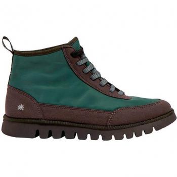 Botines unisex de nylon con cierre de cordones