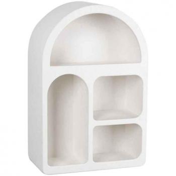 Estantería Pared Mueble Auxiliar Blanco 20x40x60cm 30919 Bohemio 60X20X40cm