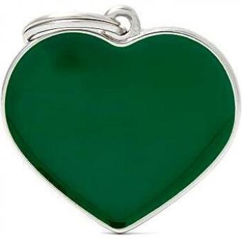 MyFamily BH14 Basic Handmade Corazon Grande Verde