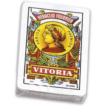 Fournier-Nº12 Baraja española de 50 Cartas empaquetada en celofán, Multicolor, único