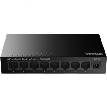 Strong SW8000M Switch Gigabit Ethernet de 8 Puertos Negro
