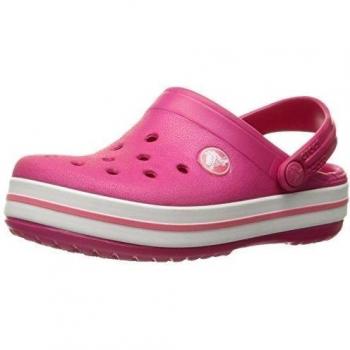 Crocs - Crocband, Zuecos Niños-Niñas, Rojo