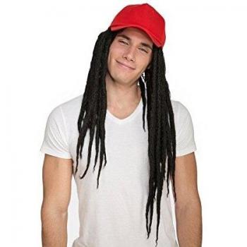 My Other Me Peluca Rasta con Gorra