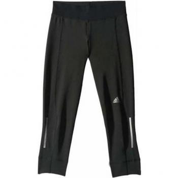 adidas Run 3/4 Tight W - Mallas para mujer, color azul / gris / negro / blanco, talla M