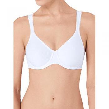 Sujetador Triumph Modern Soft+Cotton W 95 Blanco D, sujetador de algodón suave para mujer, con varillas, color blanco, talla 95D