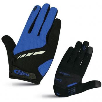 Guantes Largos Comfort Line Azul-Negro con Espuma de Memoria