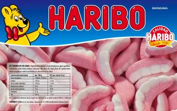 Haribo Dentaduras Dulces de Goma - Paquete de 1000 gramos