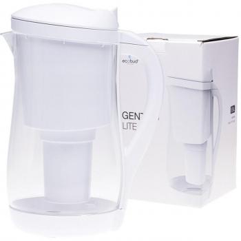 Ecobud Gentoo Lite Water Filter Jug (White) 1.5L