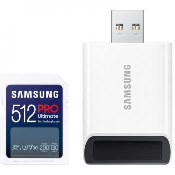 Samsung Tarjeta SD 512GB SDXC UHS-I MB-SY512SB/WW