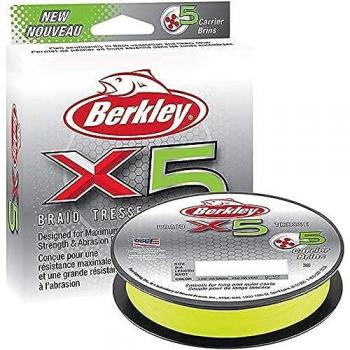 Berkley Línea Trenzada X5 150 M - Hilo de Pesca Trenzado de 5 hebras, diseñado para pesca en mar y agua dulce, más resistente, ideal para la pesca de carnívoros
