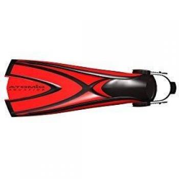 Atomic x1 Abierto talón Blade Fin, Rojo