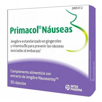 Primacol Náuseas 30 Cápsulas