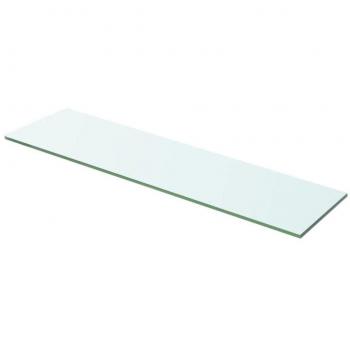 vidaXL Shelf Panel Glass Clear 60x12 cm