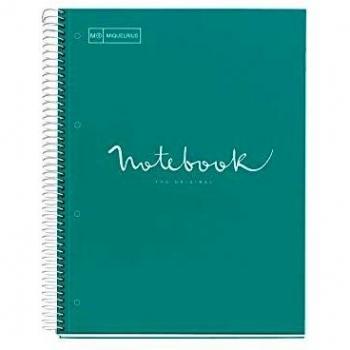Libreta Miquel Rius A4 80 Hojas Cuadriculadas Emotions Turquesa