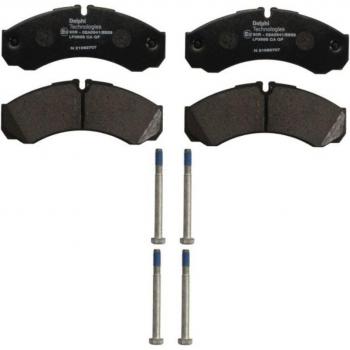 Juego de pastillas de freno DELPHI LP3658 con contacto avisador de desgaste, sin chapa antichirridos, accesorios para IVECO DAILY 2 Pritsche/Fahrgestell