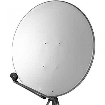 Antena Parabólica Televes S120-W 124x133cm Blanca con Soporte EL/HZ