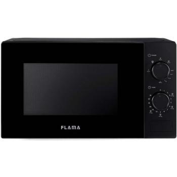 Microondas con Grill Flama 1889FL Negro 700 W 20 L