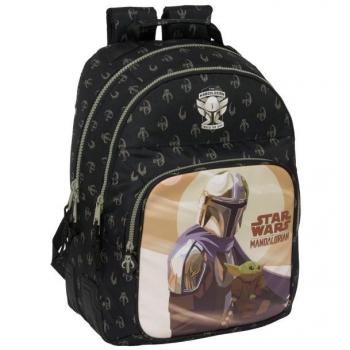 Mochila Doble Adaptable Carro The Mandalorian This is the way 32x42x15cm
