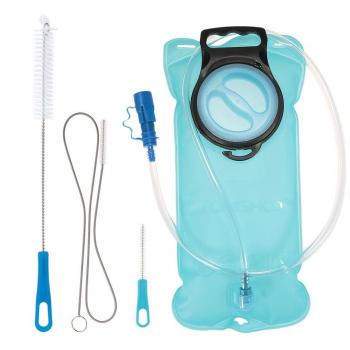 TOMSHOO Bolsa de Hidratación 2L Bolsa de agua Anti-Fuga y Anti-Polvo Con Kit de Cepillos de Limpieza Para Ciclismo Camping Senderismo al Aire Libre