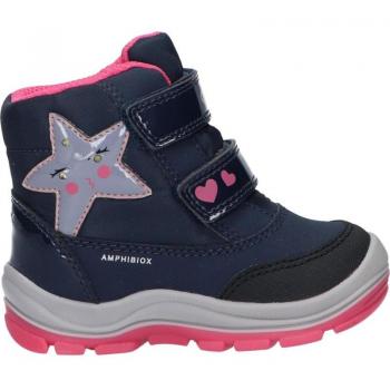 Botas de Niña Geox B Flanfil Girl B Abx Navy-Fucsia