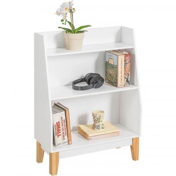 SoBuy KMB47-W Librería Infantil para Niños con 3 Estantes Estantería Estándar Infantil 60 x 25 x 80 cm