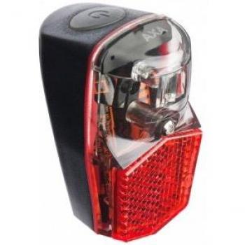 Axa Run Compact - Luz trasera para bicicleta, color rojo