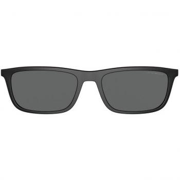 Emporio Armani EA4160C Clip-On Only 500187 Men's Sunglasses Black Size 55