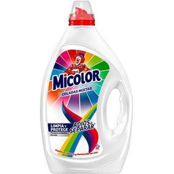 Micolor Detergente Líquido Adiós al Separar - Pack de 4 - Total: 160 Lavados