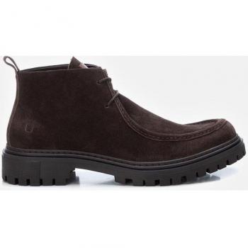 Botines de hombre de piel color marrón estilo clásico
