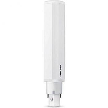 Philips tubo PLC LED G24d-3, 8.5W equivalentes a 26 W en incandescencia, 1000 lúmenes, 4000K, luz blanca fría