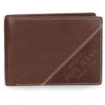 Pepe Jeans 7153162 Heat Monedero, 11 cm, 0.09 Litros, Marrón