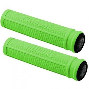Manillar para Bicicleta AGR Silicona 130mm 22,2mm Verde Universal