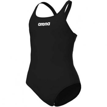 Bañador de Natación para Niña Arena Team Pro Sólido - Color Negro - Talla 164