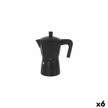 Cafetera Italiana MasterChef 6 Tazas - Diseñada para Inducción, Elegancia y Prácticidad