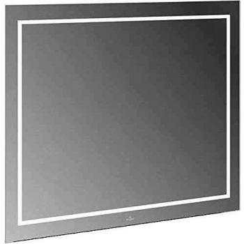 Espejo LED Villeroy & Boch Finion 1000x750mm, rectangular, iluminación regulable (blanco cálido a luz del día)