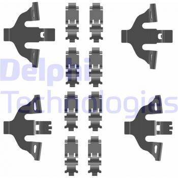 Kit de reparación de pastillas de frenos DELPHI LX0781