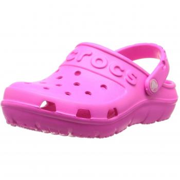 Crocs Hilo Clog K, Zuecos Unisex Niños, Rosa