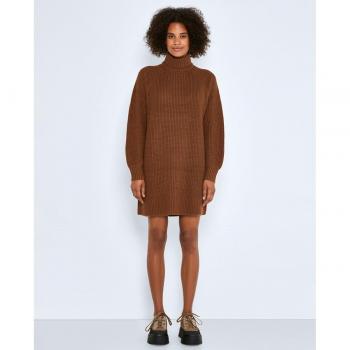 Vestido punto de mujer cuello alto Noisy May
