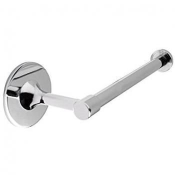 BATHSTAGE B-Full Portarrollos Reserva, Metal, Plateado, 6.50x5.00x17.50 cm