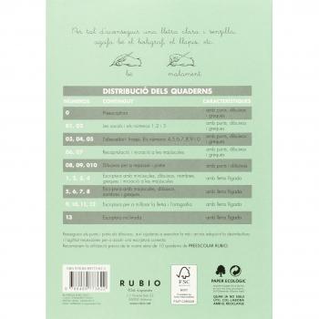 Rubio E-12 CAT - Cuaderno escritura